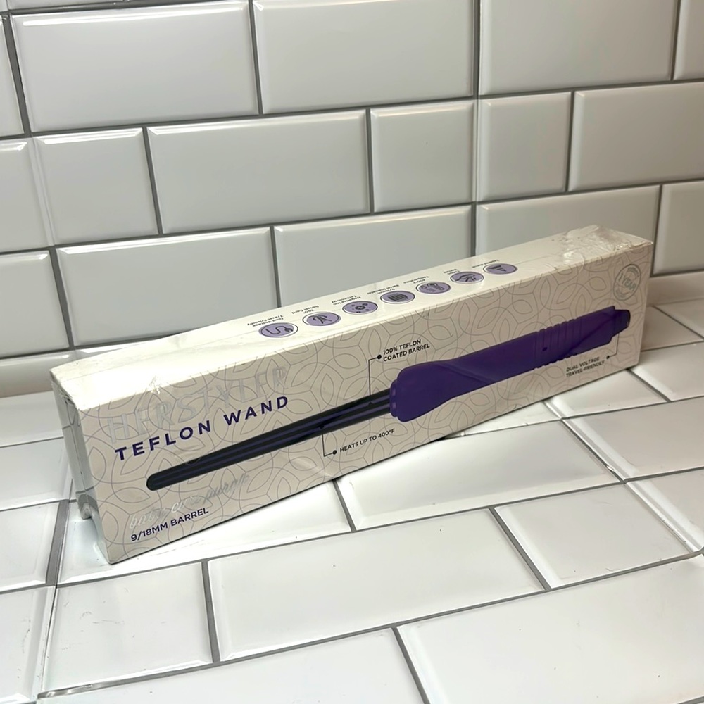 Herstyler Baby Curls Mini Curling Iron Tapered 9mm to 13mm with Dual Voltage
